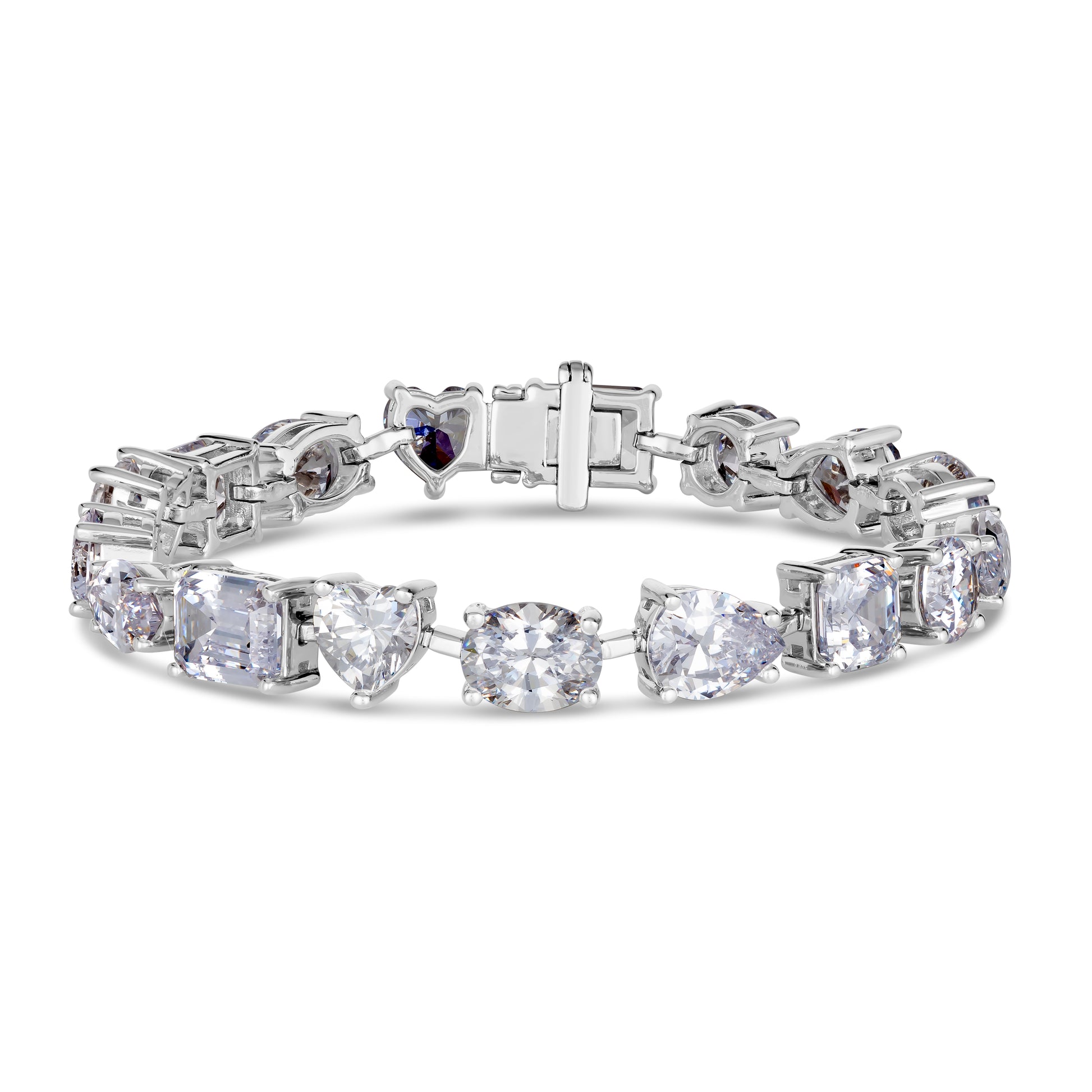 Olivia 31 Bracelet Diamond White - Anna Zuckerman Luxury Bracelets