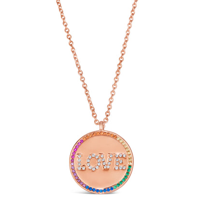 Omni 20 Love Pendant - Anna Zuckerman Luxury Necklaces