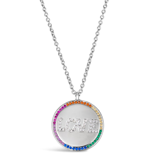 Omni 20 Love Pendant - Anna Zuckerman Luxury Necklaces