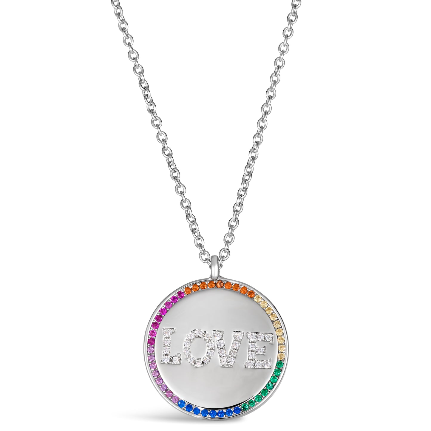 Omni 20 Love Pendant - Anna Zuckerman Luxury Necklaces