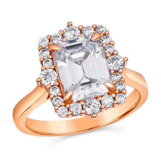Oraia 3 Carat Emerald Cut Ring - Anna Zuckerman