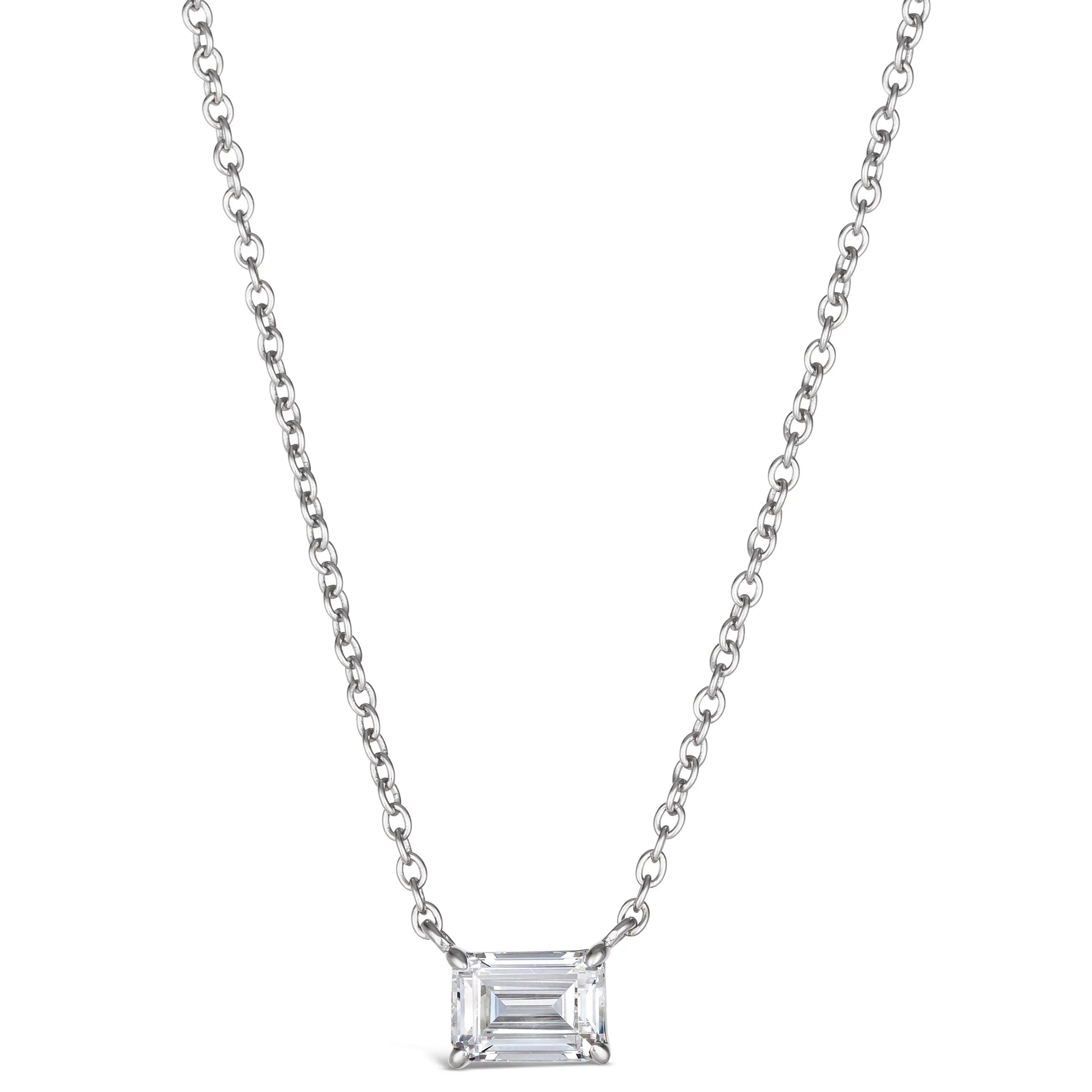 Kate 01 .75ct Pendant Necklace - Anna Zuckerman Luxury Necklaces