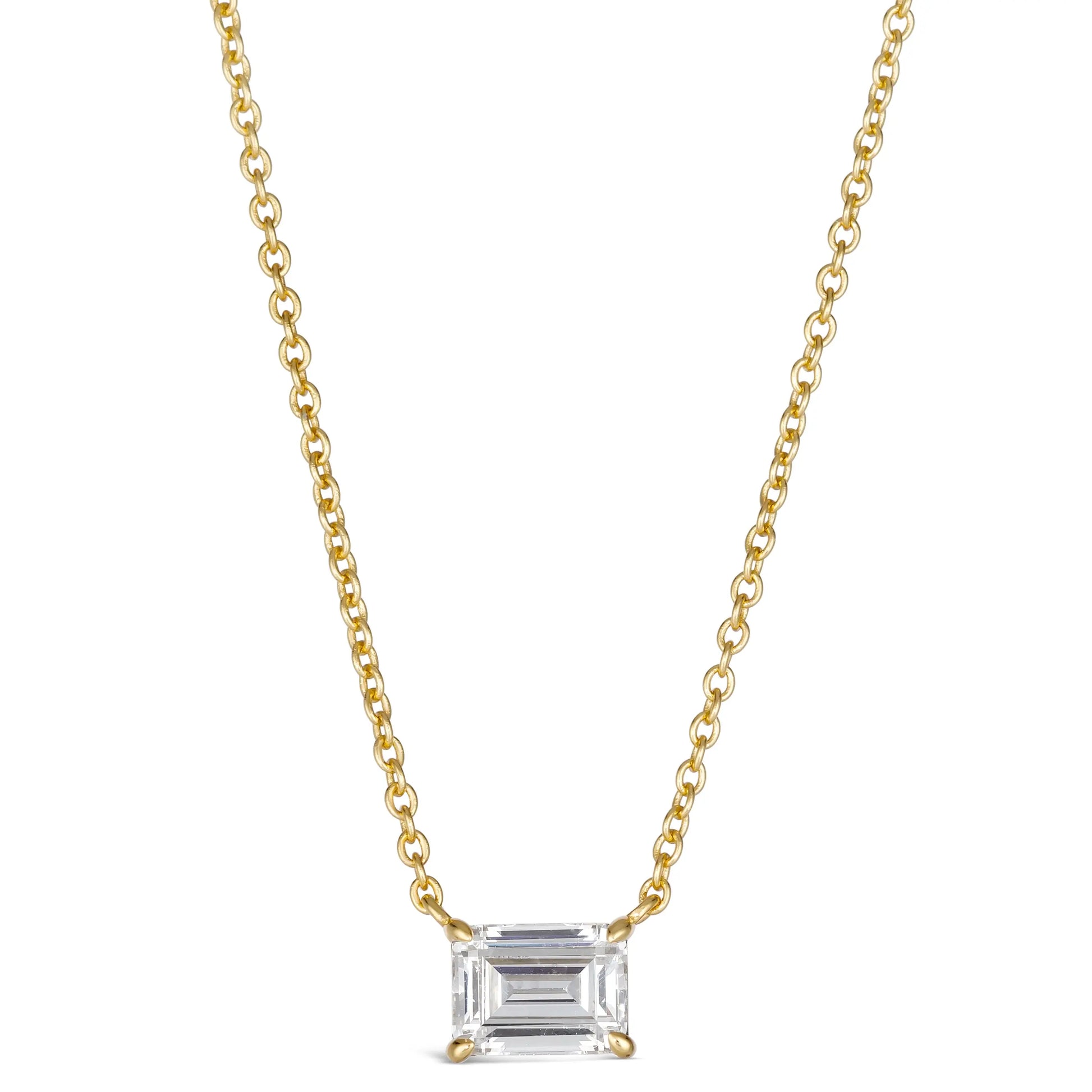 Kate 01 .75ct Pendant Necklace - Anna Zuckerman Luxury Necklaces
