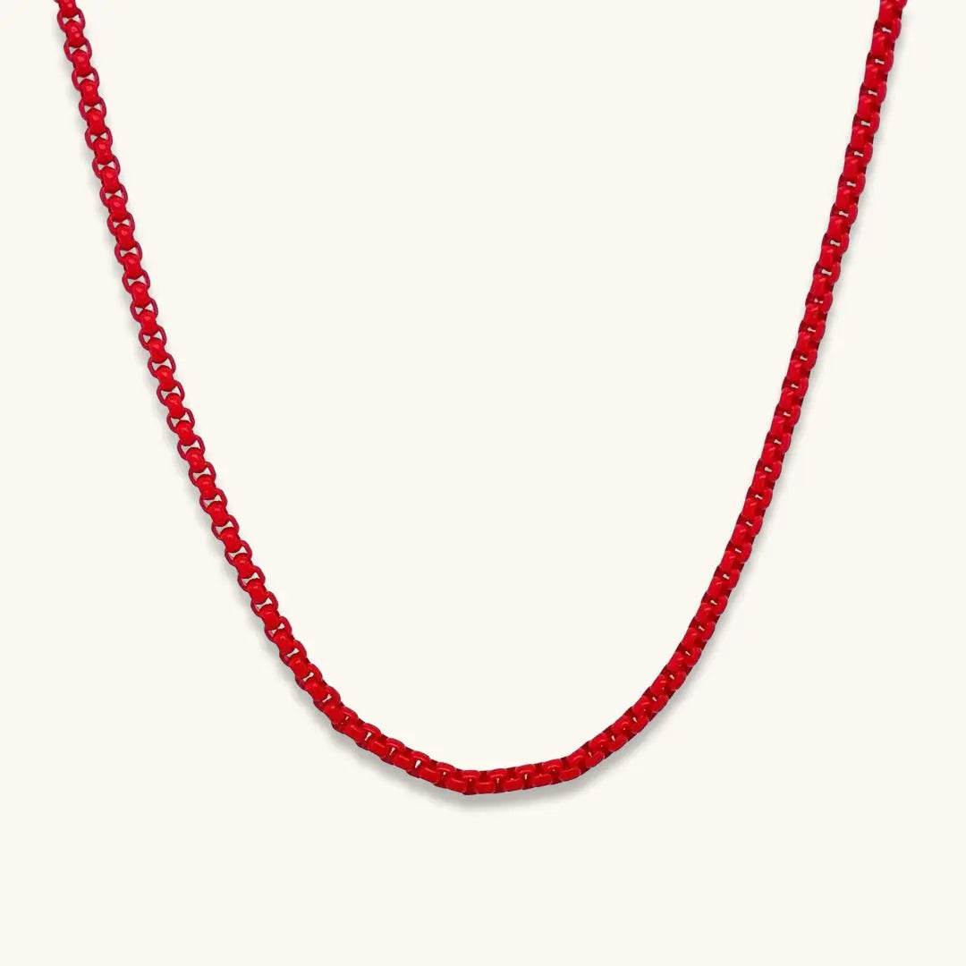 Cruise Enamel Dainty Necklace - Anna Zuckerman Luxury Jewelry
