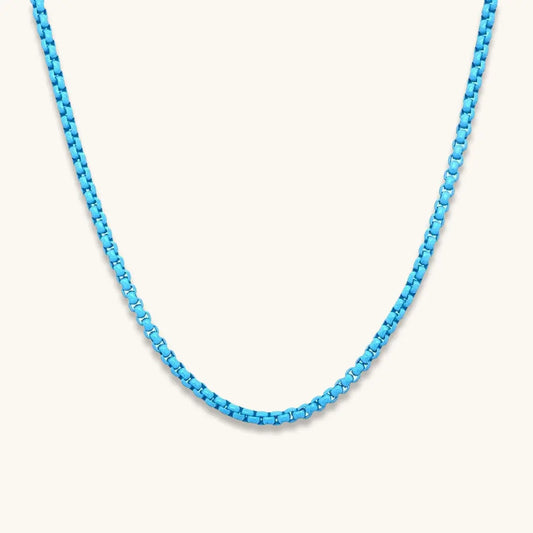 Cruise Enamel Dainty Necklace - Anna Zuckerman Luxury Jewelry