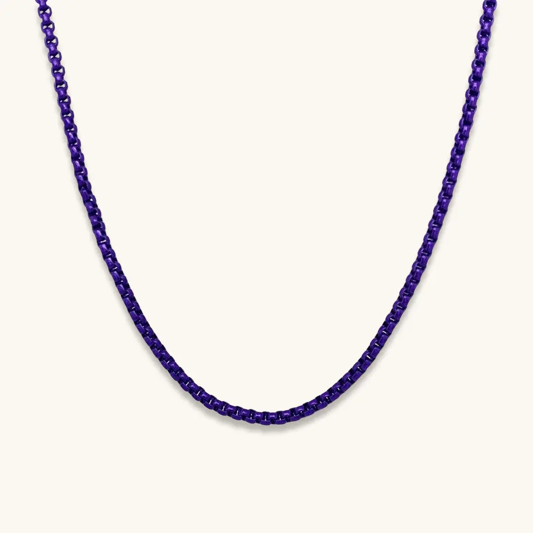 Cruise Enamel Dainty Necklace - Anna Zuckerman Luxury Jewelry