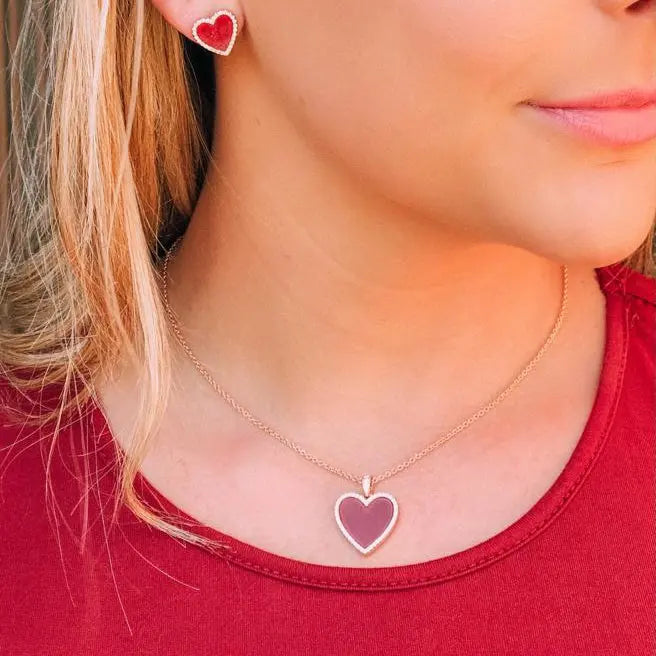 House of Cards 03 Cornelian Red Necklace - Anna Zuckerman Luxury Necklaces