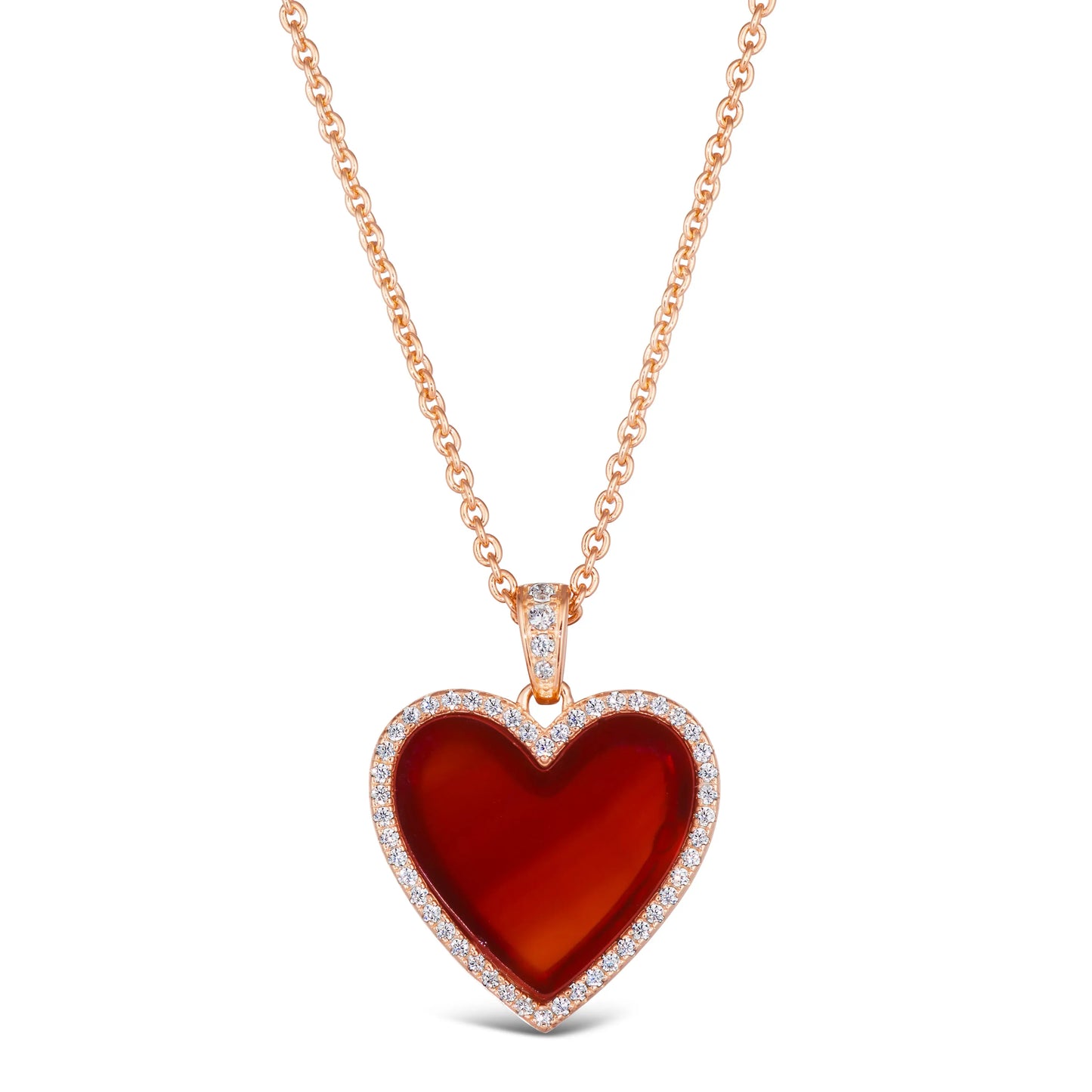 House of Cards 03 Cornelian Red Necklace - Anna Zuckerman Luxury Necklaces