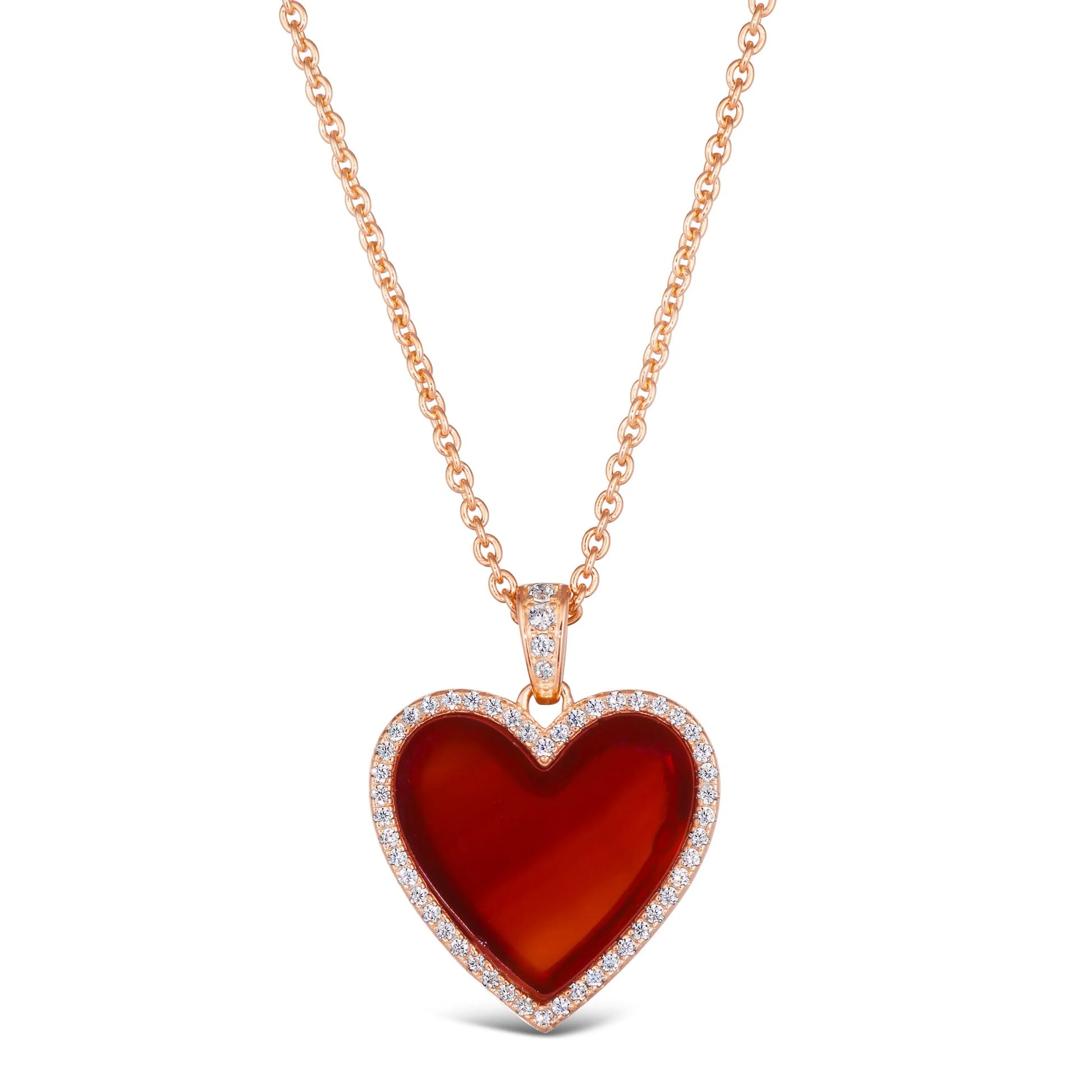 House of Cards 03 Cornelian Red Necklace - Anna Zuckerman Luxury Necklaces