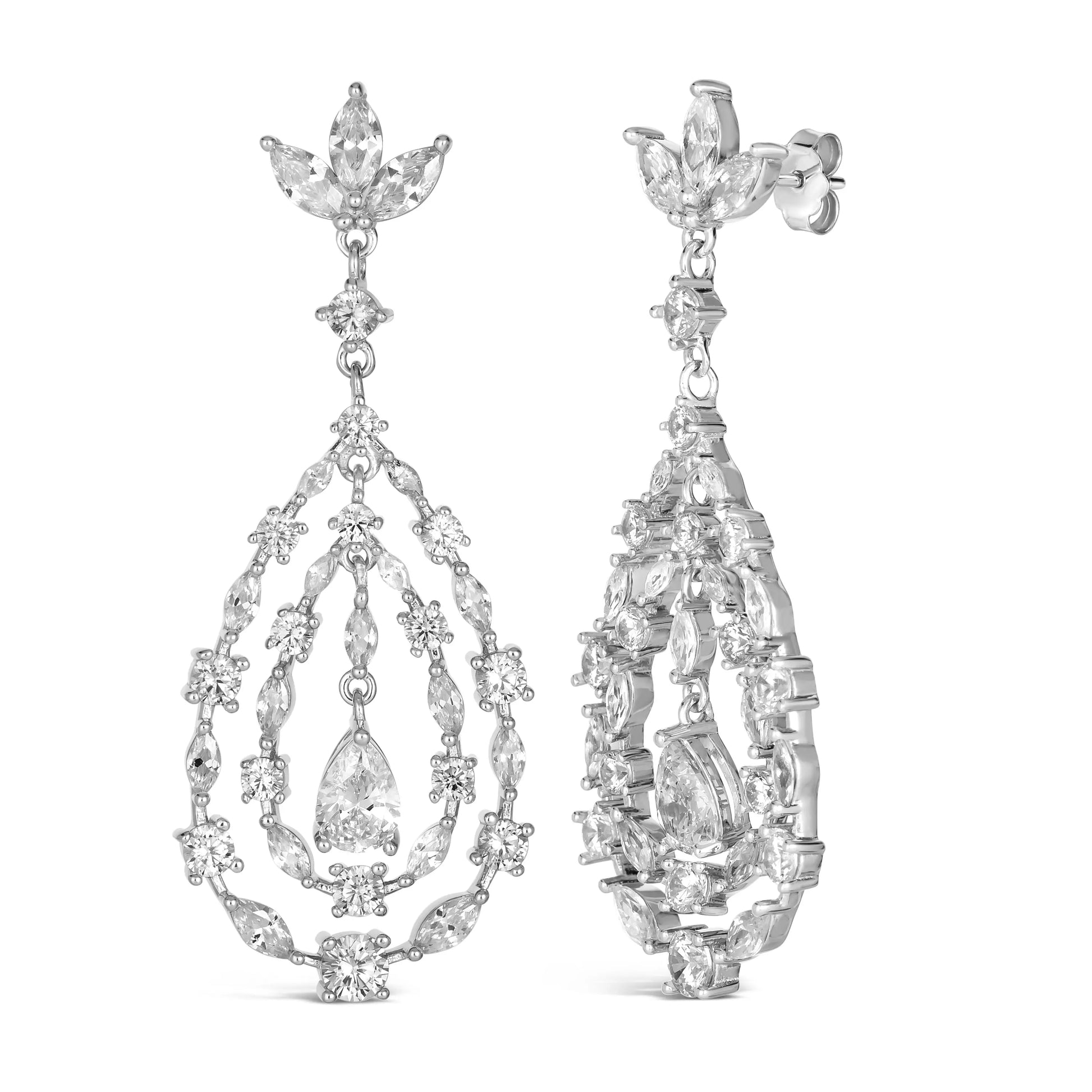 Elizabeth 07 Earrings - Anna Zuckerman Luxury Earrings