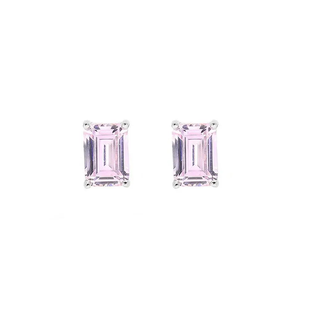 Rose All Day 2 Carat Diamond Crystalline Stud Earrings Anna Zuckerman Retail