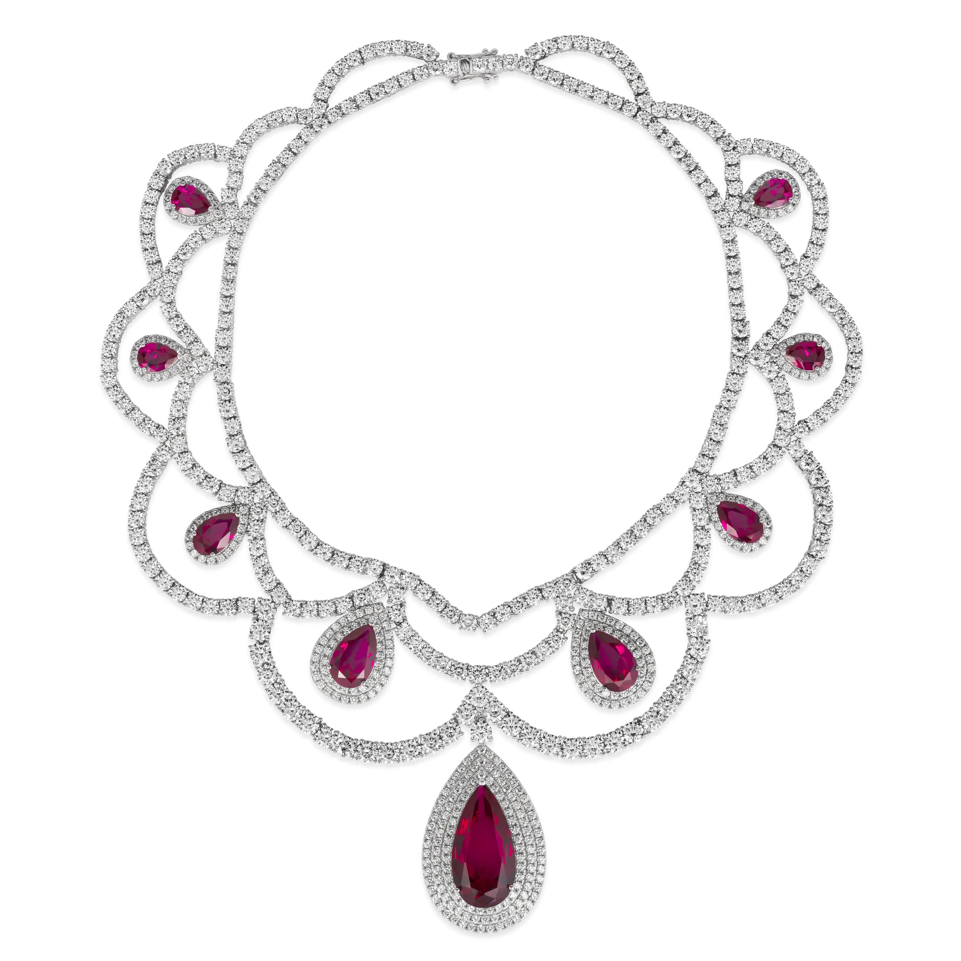 Royal Goddess Ruby Necklace - Anna Zuckerman