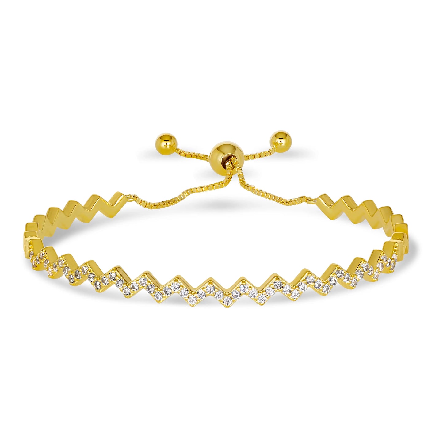 House of Zuckerman 98 Chevron Bracelet - Anna Zuckerman Luxury Bracelets