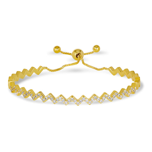 House of Zuckerman 98 Chevron Bracelet - Anna Zuckerman Luxury Bracelets