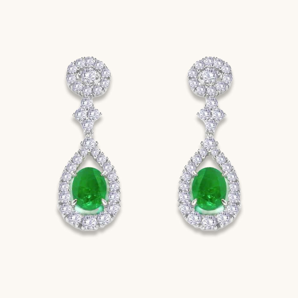 Victoria 36 Earrings - Anna Zuckerman Luxury Earrings