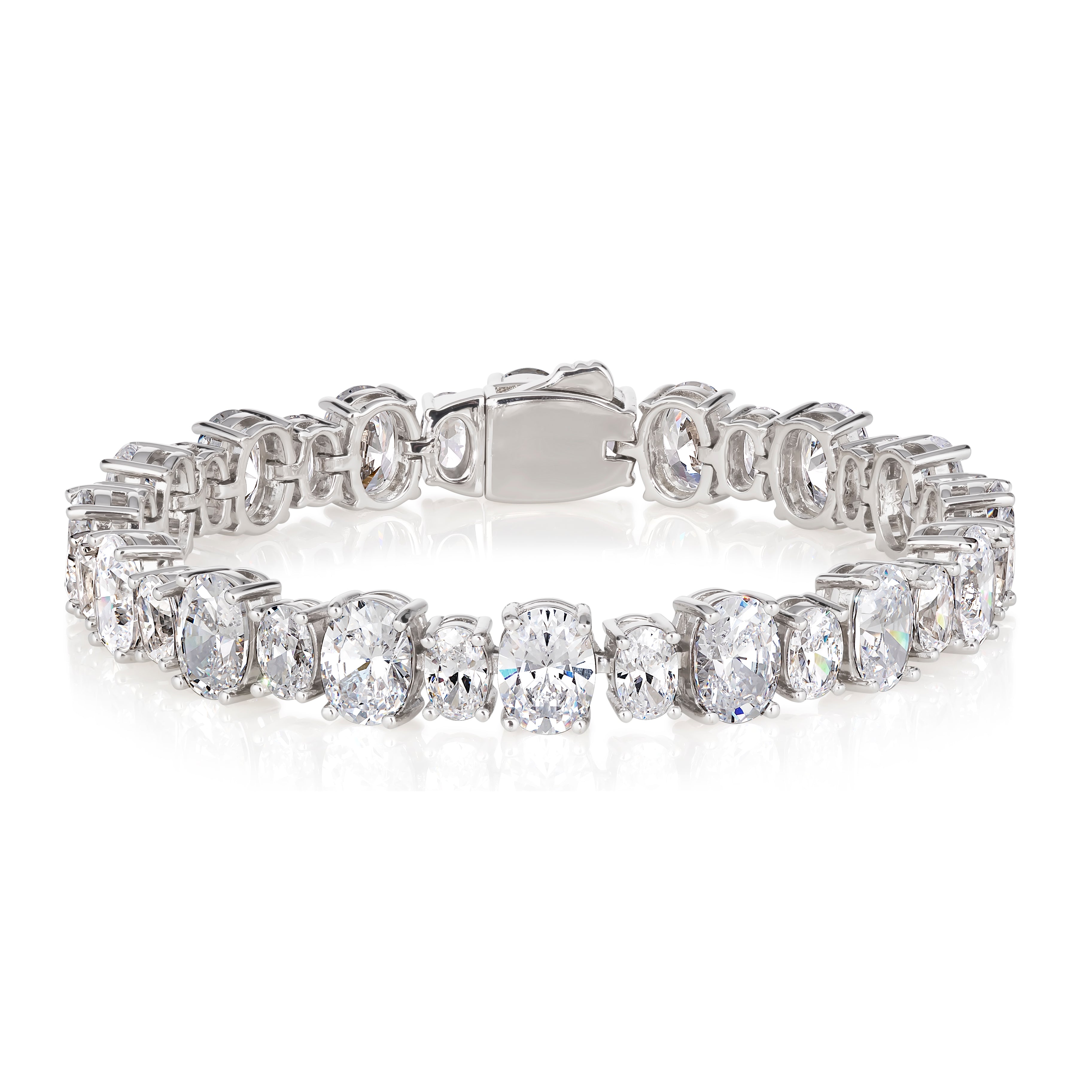 Diamond Crystalline Tennis Bracelets – Anna Zuckerman