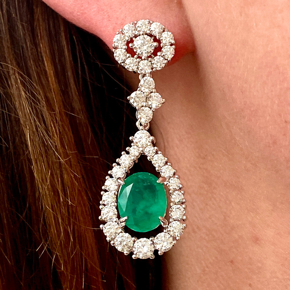 Victoria 36 Earrings - Anna Zuckerman Luxury Earrings