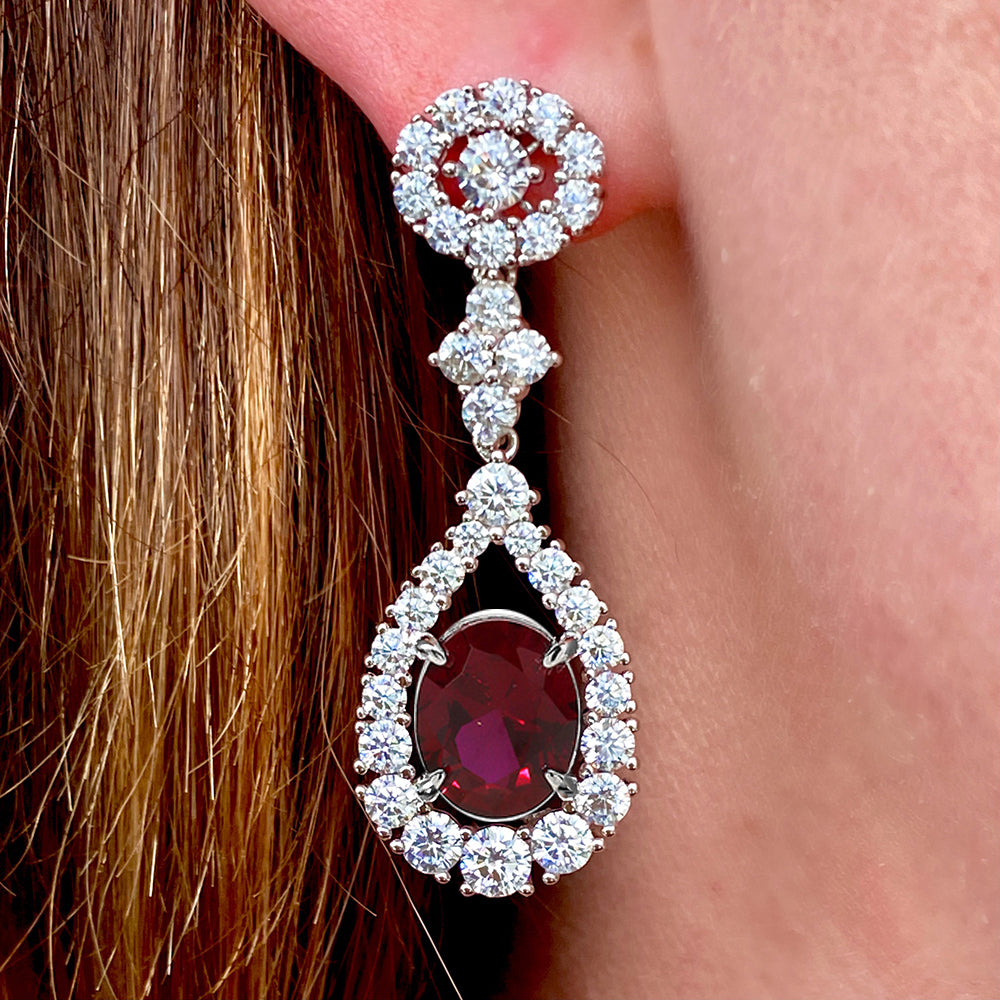 Victoria 36 Earrings - Anna Zuckerman Luxury Earrings