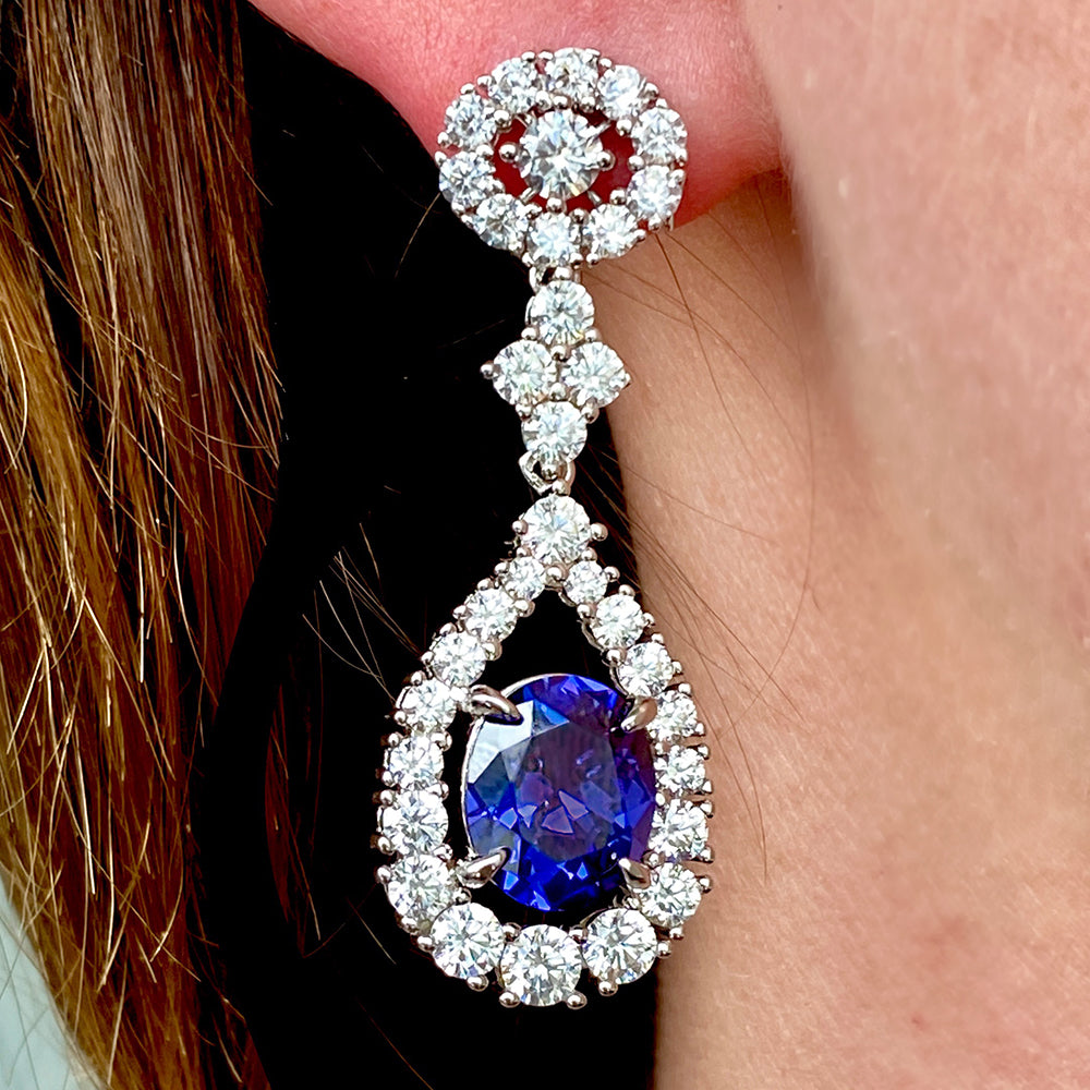 Victoria 36 Earrings - Anna Zuckerman Luxury Earrings