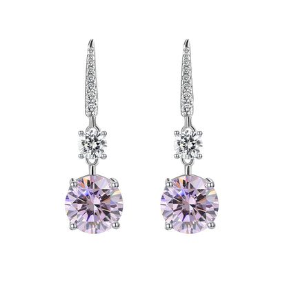 Cha-Cha 3 Carat Diamond Crystalline Earrings