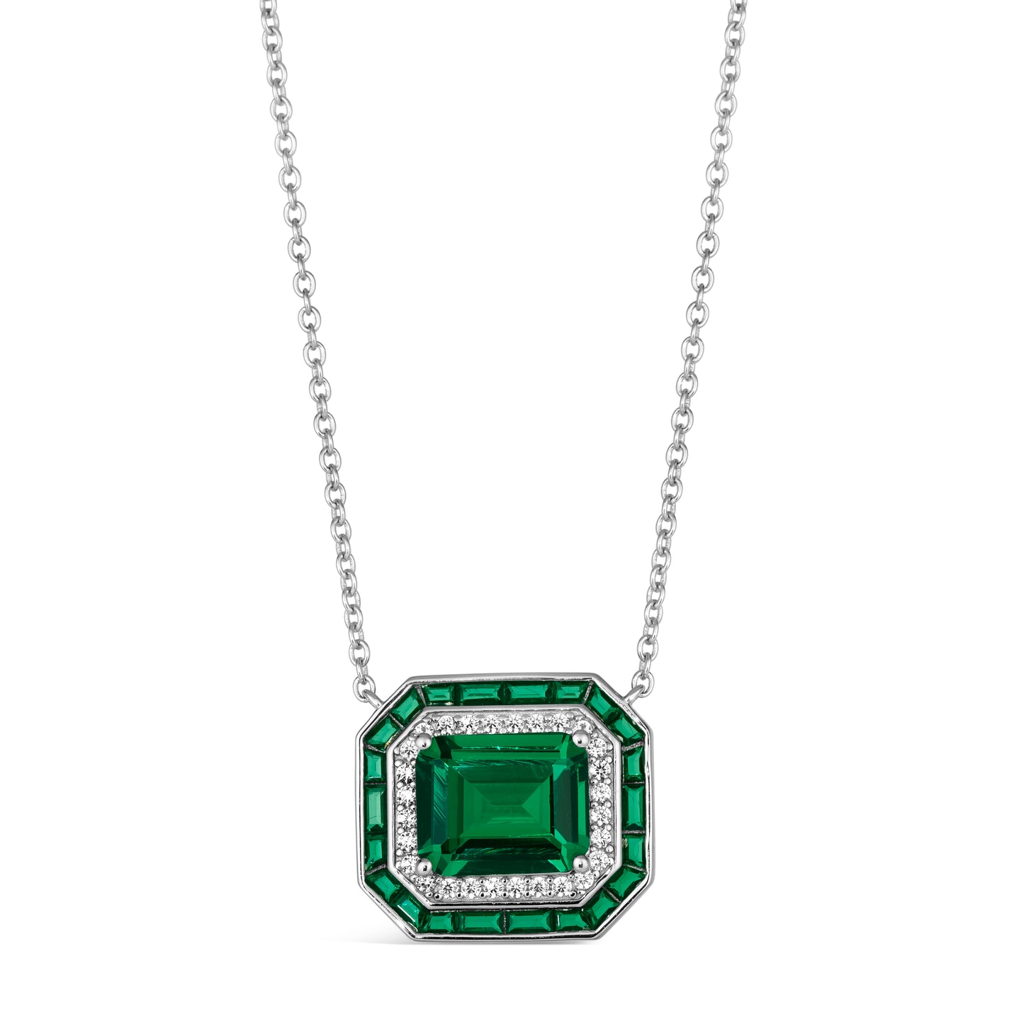 Grace 56 Emerald Green Necklace