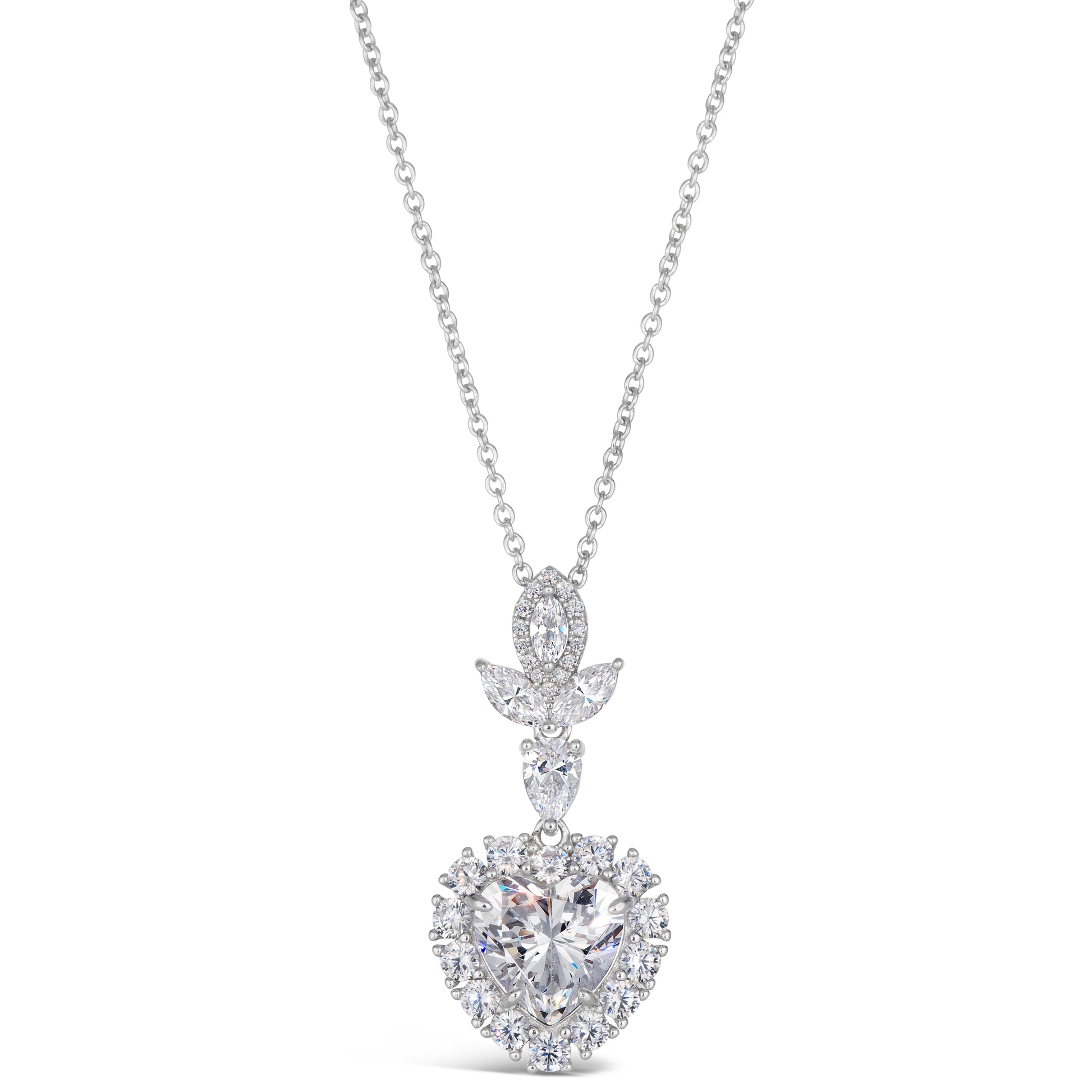 Kate 24 Heart Necklace - Anna Zuckerman Luxury Necklaces